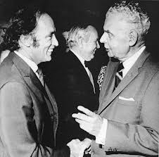 Trudeua and Diefenbaker