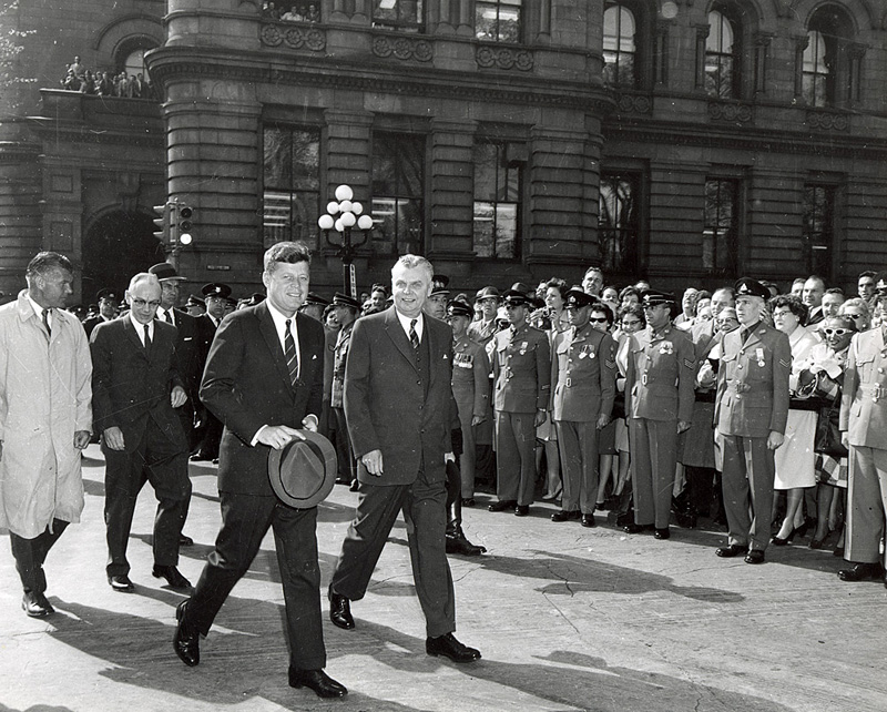Kennedy in Ottawa..