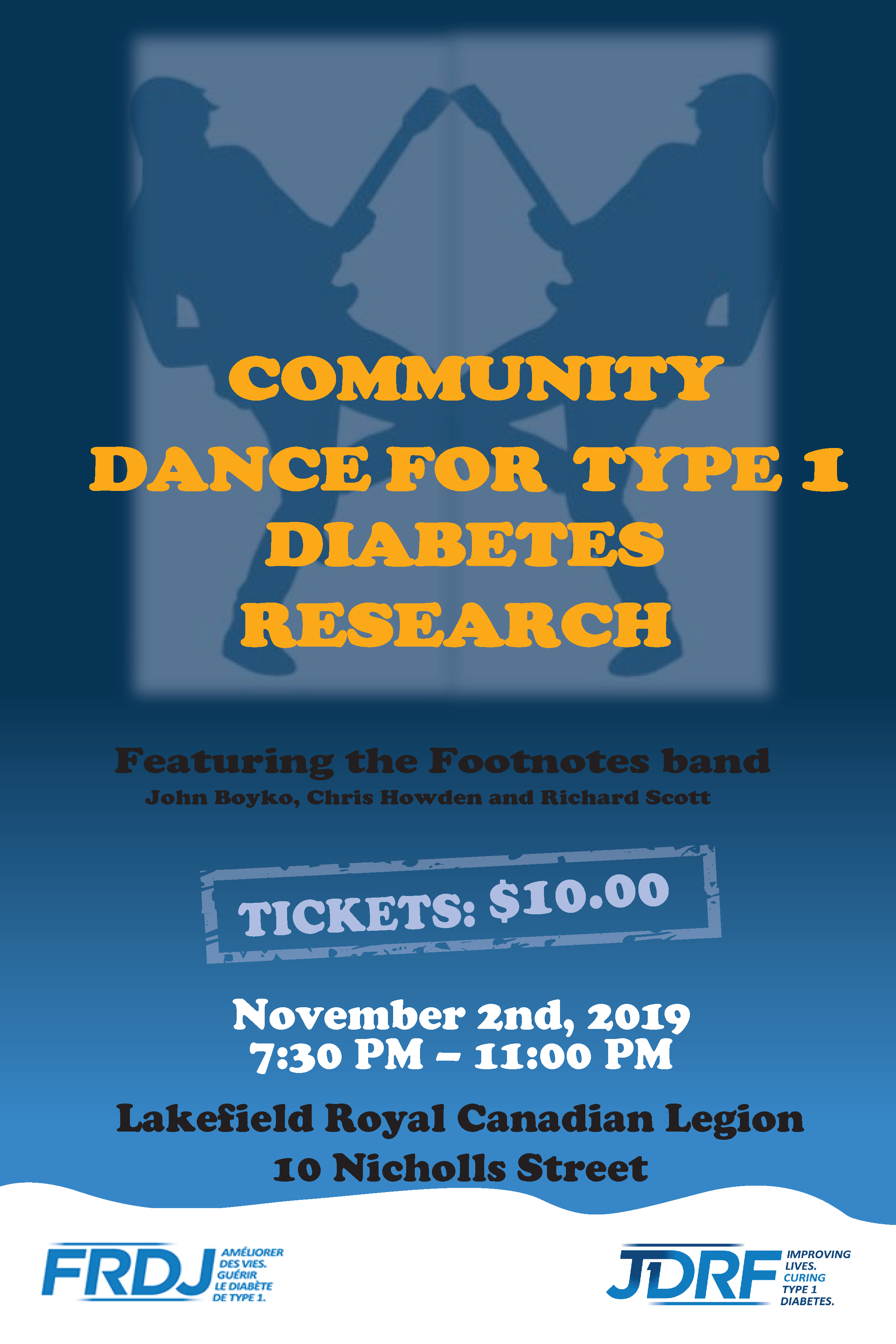 Community Dance for Type 1 Diabetes Research - November 2, 2019 copy